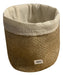 Arpi Contenedores Round Burlap Basket Set of 2 0