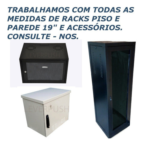 Bandeja Prateleira 1u X 800mm Fixa 4 Pontos Rack Servidor 19 4