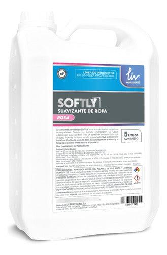 Liv Professional Softly Original Fabric Softener 5 Lts 0