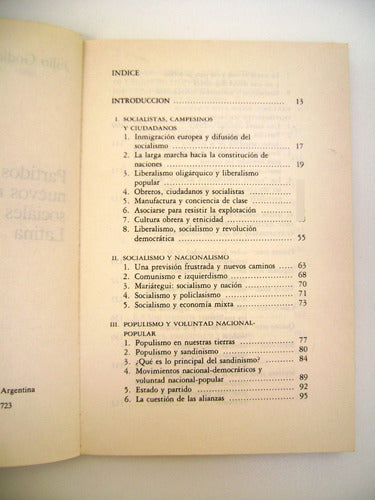 Partidos Sindicatos Y Nuevos Movimientos Sociale Godio Boedo 2