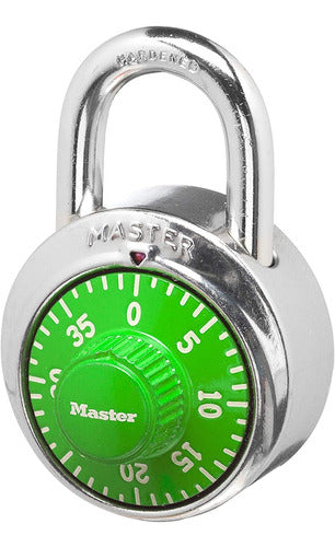 Master Lock Combination Safe Box Lock in Green 0