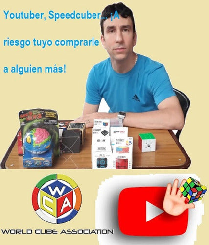 Moyu Rubik 2x2 Metalizado Yuanfang Rosario 6