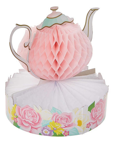 Creative Converting Floral Tea Party Centerpiece, 1 Ct Multi 0