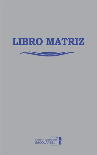 Libro Matriz (para 4 Años) 90 Grs 0