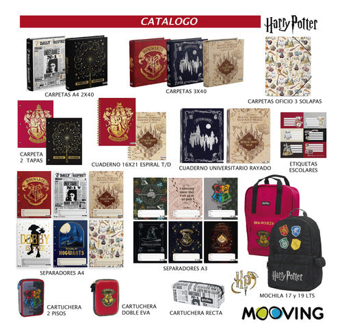 Kit Dibujo 51 Art. Harry Potter Temperas Acuarelas Pincel 5