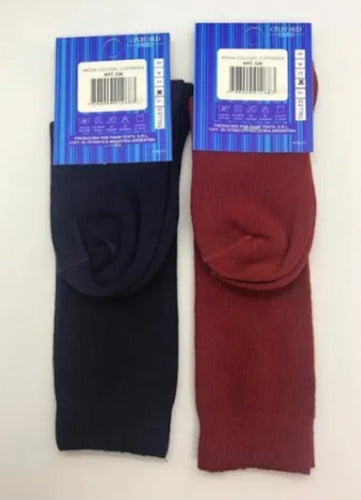 Wholesale Pack of 6 Oxford 3/4 Knee-High School Socks for Kids Size 1 (18-24) 59