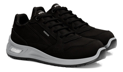 Voran Sportsafe Energy 610 Black Safety Shoe Size 42 0
