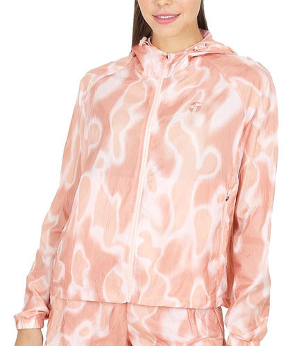 Topper Women's Jacket - Crinkled Rng Peach Solarize 0