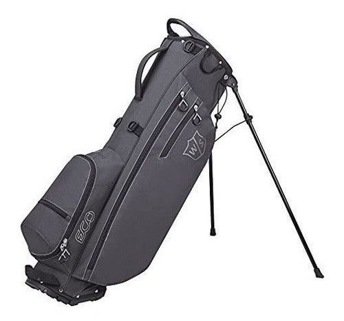 Wilson Staff Eco Mens Carry Golf Bag - Grey 1