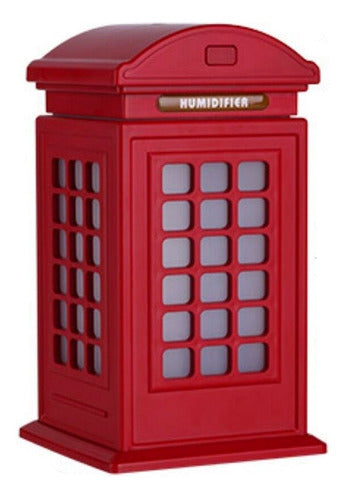 LED Multicolor USB Telephone Booth London Humidifier 0