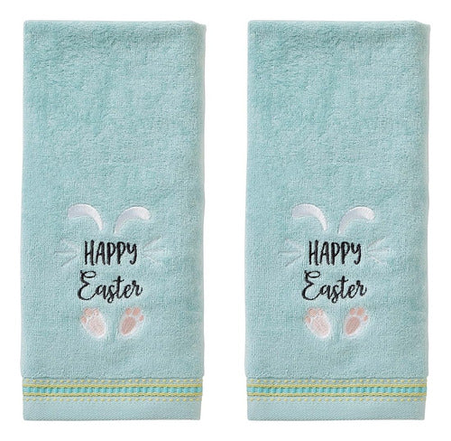 Skl Home Happy Easter Bunny Hand Towel Set 0