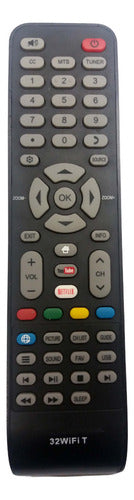 Control Remoto Para Tv Led Panavox 32wifi T Ref017 0