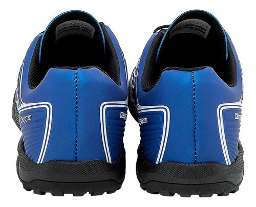 Kappa Napoles TG Indoor Soccer Shoes - Blue Gold White 5