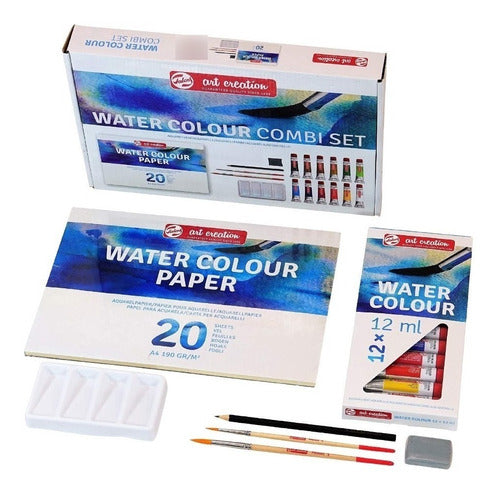 Talens Art Creation Water Colour Combi Set 37 Pcs Christmas 0