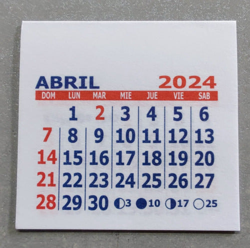 200 Mignon Calendars 5x5 cm 2025 - Devoto 1