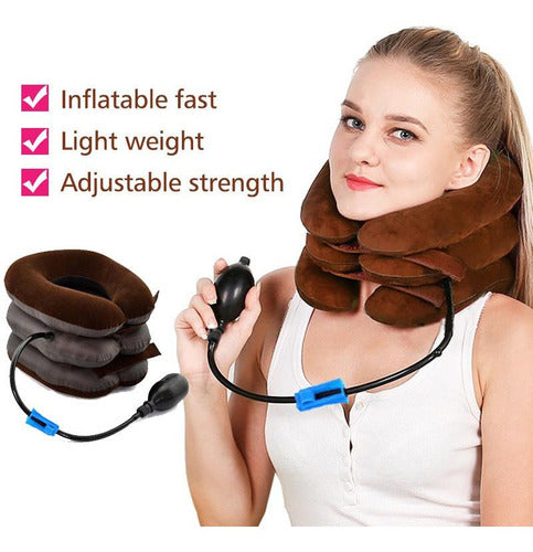 Bpharm Inflatable Adjustable Cervical Orthopedic Collar 2