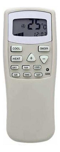 Hitachi Kelvinator AR-840 Air Conditioner Remote Control 0