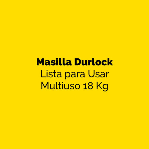 Durlock Masilla Durlock Lista Para Usar Multiuso 18 Kg 1