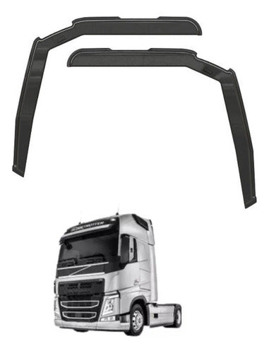 Par Calha De Porta Cristal Volvo Fh 2015/2023 Fm/fmx 2022/ 1