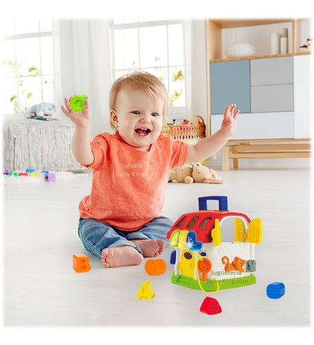 Winfun Interactive Musical Activity House Toy for Babies with Stacking Blocks 1