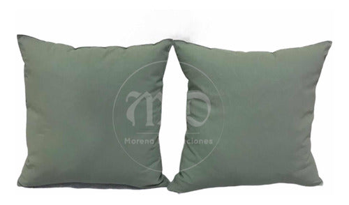 Decorative Tusor Pillow Cover 40x40 Sewn Reinforced Zipper 12