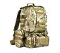 Large Camouflaged Tactical Backpack 65 Liters Military Trekking 14