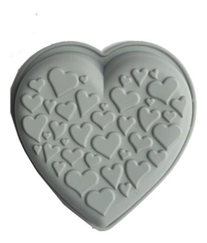 Cotillón Sergio Mini Heart Cake Silicone Mold 0