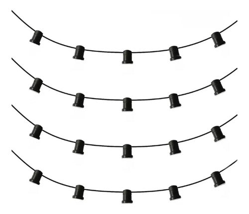 Outdoor and Indoor 10m Assembled Garland 0