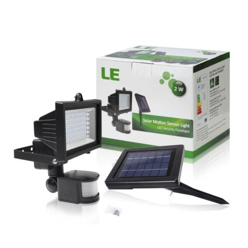 Le Al Aire Libre Luces Solares Motion Sensor Luz Impermeable 0