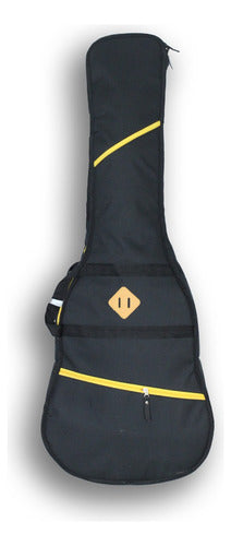 Padded Acoustic Guitar Case Large Backpack Strap 0