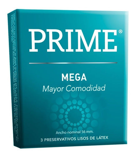 Prime Mega Condom X 3 Boxes X 3 Units 4