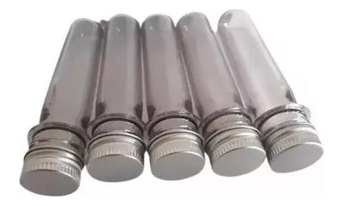 JP Plastic Test Tubes 10 cm with Aluminum Cap x 200 units 0