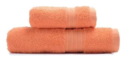 Rainbow Cotton Towel and Bath Sheet Set 500g Super Soft 8