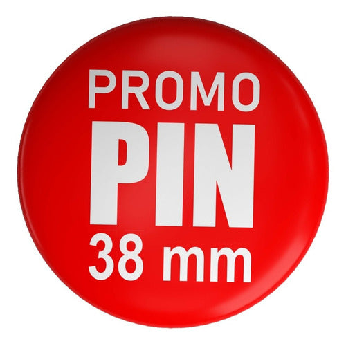 100 Customized 38 mm Pins + Free Shipping 1