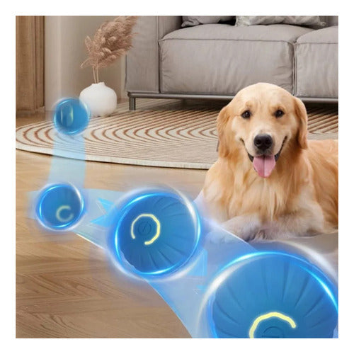 Macarons Bazar Interactive Rechargeable Smart Ball for Dogs and Cats 3