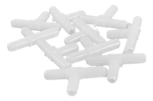 Polypterama 10 T Connectors for Air Pump Hose Aquarium 0