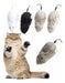 Interactive Pull String Plush Mouse Toy for Cats 1