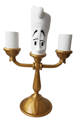 Lumiere 30cm Candelabra Beauty and the Beast Ornament by My3d 1