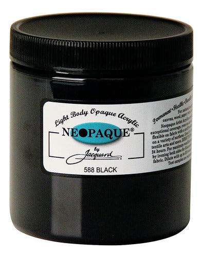 Jacquard Neopaque Black Paint 0