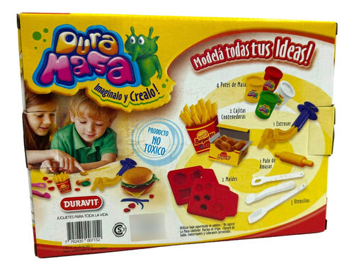 Jalú Bazar Burger Dough Play Set with Molds 1