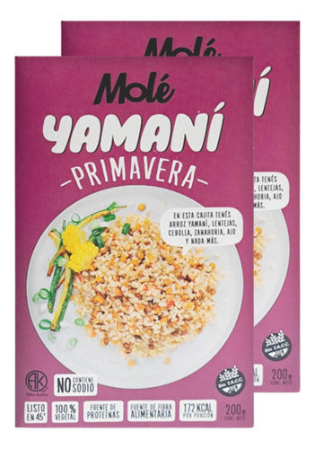 Yamani Primavera Mole 100% Vegetal Sin Tacc 200gr Pack X2 0