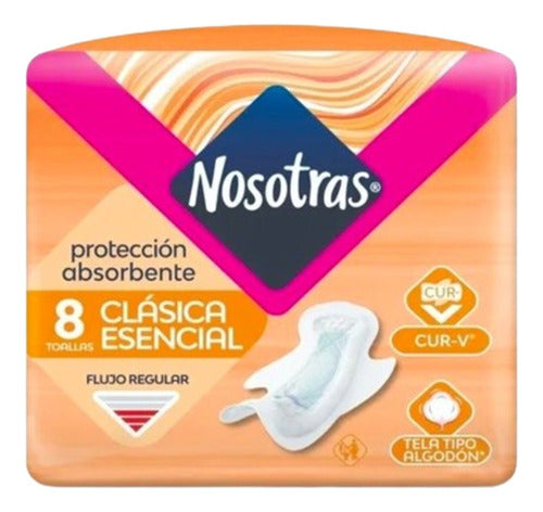 Nosotras Essential Feminine Towels X8u - Pack X30 0