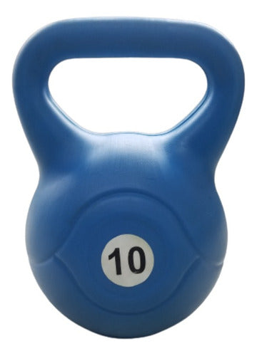 Roble Fitness Kettlebell Kit 10kg Plastic Dumbbell Pack of 2 0