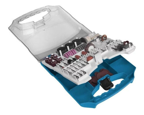 Gamma Set Kit Accesorio Mini Torno Juego 180 Piezas Maletin 3