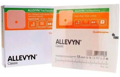 Allevyn Curativo Para Traqueostomia 9cmx9cm Kit Com 5 Unidad 0