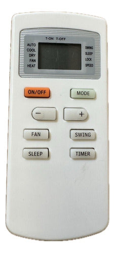 Philco Sanyo Noblex Air Conditioner Remote Control 0