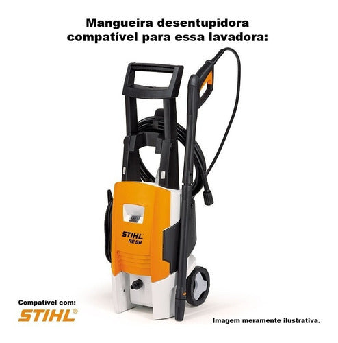 Mangueira Desentupidora Trama De Aço Stihl Re 98 - 30 Metros 2