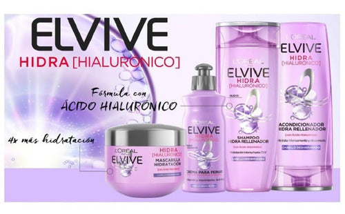 L'Oréal Paris Elvive Hidra Hialurónico Shampoo and Conditioner 400ml 2