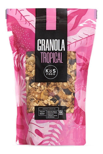 Kos Food Tropical Granola Mix - 400 Grs 0