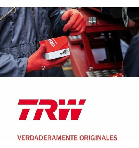 TRW Rear Brake Pads Made in Spain for Jeep Cherokee 11» 1
